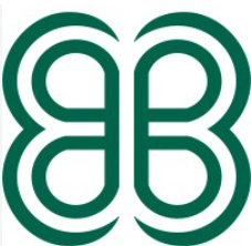 Logotipo verde com monograma BB